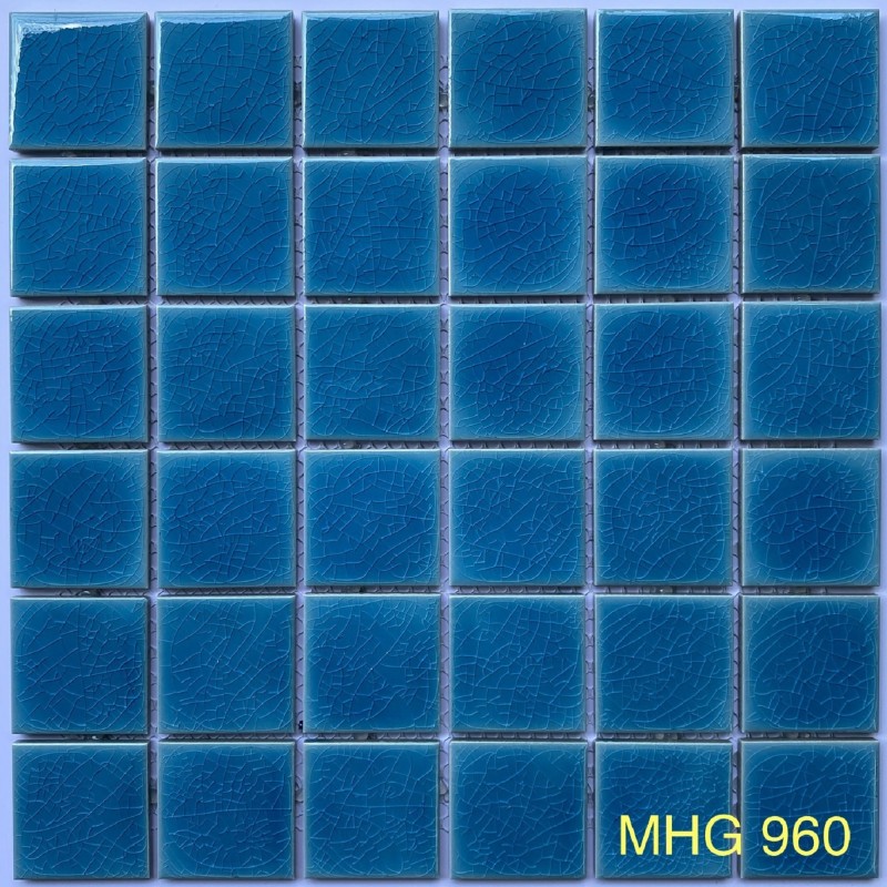 Gạch mosaic gốm men rạn 1 lớp MHG 960